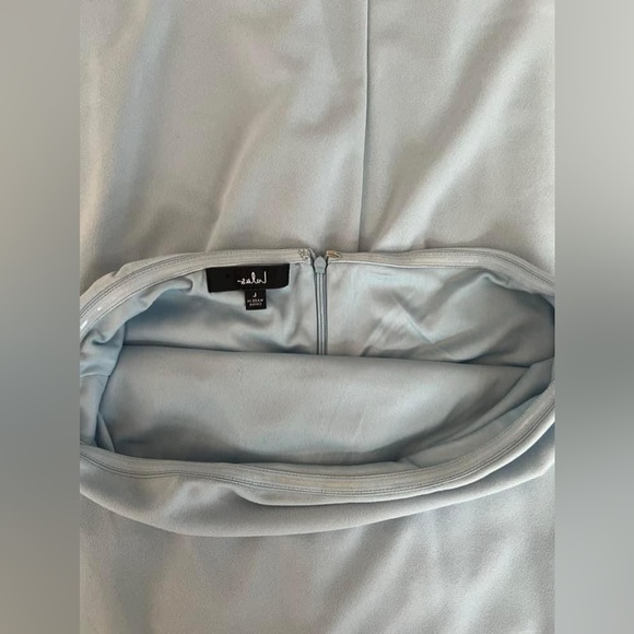 Lulu’s After Hours Ruffle Strapless Maxi Dress Size L - Picture 5 of 5